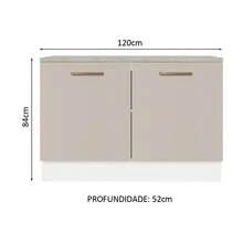 MADESA Baker's Racks - White and Cream - View 2