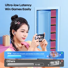 Newest Upgraded Remax Wireless Bluetooth Earbuds, Wireless Stereo Earphones, Earphone Mini, Comfortable Earphones, Earphone Design, Purple, Active Noise Cancellation, Gift For Lover - 彩色 - 查看 7