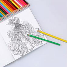 1pc 25 Pages Shoes And Princess Dress Series Coloring Design Theme Coloring Books, Hand Painted, Adult Soothing Stress Coloring Books For Thanksgiving Day Birthday Party School Starts, Holiday Gift(7.87x7.87inch)