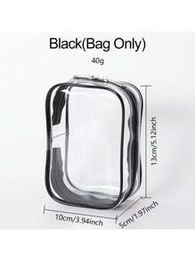 别致的怪物展示收纳袋（仅适用于身高 15 厘米以下的坐姿/娃娃），透明橱柜防尘袋，便携式防水 PVC 收纳袋，带钥匙扣，适用于毛绒娃娃、玩具、电缆，非常适合生日/圣诞节礼物（不包括娃娃），适用于拉布布