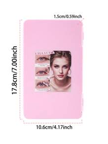 Libro de pestañas postizas con 576 racimos de rizos tipo D de alta capacidad, 30D+40D+50D+60D mezcla de longitudes de 8-16 mm, para maquillaje DIY y belleza. Pestañas postizas negras suaves y densas que amplían y embellecen los ojos, con extensiones de pestañas individuales gruesas y esponjosas, adecuadas para principiantes, para uso diario, viajes, fotografía, reuniones, bodas y maquillaje.