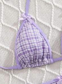 Bikini sexy y elegante para mujer para la playa y resort, traje de baño de 2 piezas con última tecnología de tejido para mujer