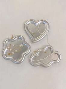 珠宝手链收纳托盘、照片摆件、摄影道具背景装饰树脂摆件、珠宝收纳板、珠宝收纳托盘、珠宝架、创意珠宝收纳配件，适用于家庭房间、客厅、办公室装饰，适合女性收纳整理器旅行必需品返校宿舍收纳秋季装饰