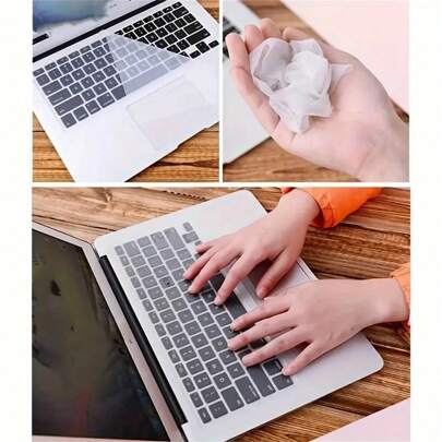 1 Silikon Tastaturschutzfolie, universelle digitale Notebook Computer Schutzfolie, wasserdicht und staubdicht, geeignet für 12-17 Zoll Länge und 13 cm Breite, Tastaturabdeckung, passend für Notebook Computer, verschiedene Farben erhältlich, wasserfeste flexible Schutzfolie, langanhaltend, staubdicht, die Schutzfolie kann Haltbarkeit und Schreibkomfort verbessern
