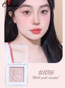 COLORROSE 2.6g Single Color Face Powder Highlighter, Matte Highlighter Palette, Natural Expansion Highlight, Makeup Illuminator, Light, Atmosphere & Brighten Color, Face Depression Expansion, Smooth, Facial Beauty Cosmetic Makeup - CR1016 - View 4