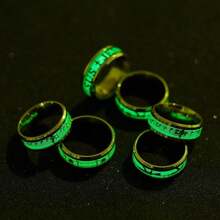 Luminous Music Score Stave Men's Ring - Ring - View 9
