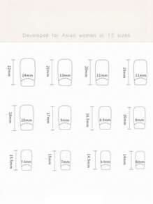 24 piezas de uñas postizas con efecto degradado de brillo - forma cuadrada de longitud media - acabado brillante de colores mixtos - Sistema de uñas postizas fácil de aplicar y quitar - estilo dulce, elegante y lujoso - pegatinas de uñas removibles para fiestas, festivales, uso diario - incluye gel jelly y lima de uñas