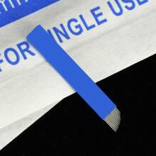 ATOMUS Box Of 50pcs 14 Pin Blue Pigment Liner Needles For Microblading - Multicolor - View 5