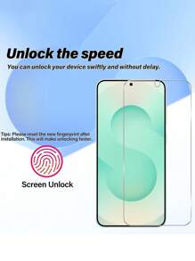 2 Stück gehärtetes Glas Bildschirmschutzfolie für Galaxy S25 Ultra [kompatibel mit Handyhülle][Kratzfest][Ultraschall-Fingerabdruckerkennung] Hochauflösende Schutzfolie kompatibel mit Samsung Galaxy S25 Ultra, A15, A14, A13, A55, A54, A16 Geschenk für Geburtstag, Familie, Freunde Handybildschirmschutz, Handyzubehör