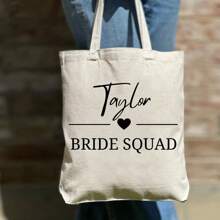 定制新娘手提袋、个性化礼品手提袋、伴娘手提袋、新娘礼物手提袋、首席伴娘手提袋、单身派对礼物手提袋，多功能、百搭、大容量、轻便、实用、时尚、色彩缤纷、个性化、独特、定制，送给他的理想礼物、送给她的理想礼物、送给女朋友、男朋友、家人、朋友、周年纪念日、生日、节日/假期、旅行收纳包、假日必备 - 彩色 - 查看 6