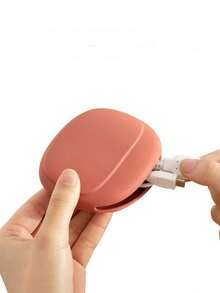 1/2/3pcs Cable Organizer Box, Silicone Case For Bluetooth Earphones & Wireless Earbuds - Multicolor - View 12