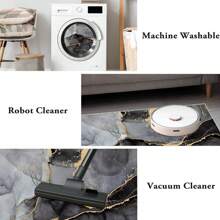 Local Rug, Luxurious Marble Pattern Rug With Backing, Machine Washable Rug, Dot-Plastic Backed, Room Rug, Bedroom, Home Office, Kids' Room, Playroom, Kitchen, Dining Room Mother's Day Home Bathroom Decor - Multicolor - View 10