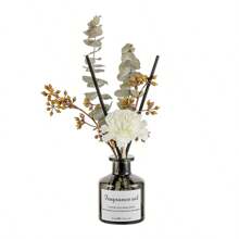 1 pieza Difusor de aceites esenciales con flores secas, decoración de fragancia para el hogar, ambientador para sala de estar, dormitorio, baño, ideal para celebraciones festivas, Acción de Gracias, Navidad, cumpleaños, regalos del Día de la Madre, difusor de aromaterapia