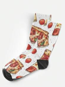 1 Pair Of Women's Crew Socks,Long Socks,White Socks,Black Socks,Women Socks,Cute Socks,Girls Socks,Short Socks, That Absorb Moisture And Sweat, Are Soft,Breathable, Moisture Wicking, Sweet, And Cute. They Can Be Worn For Home, Office, Leisure, And All Seasons. Colors Are Random