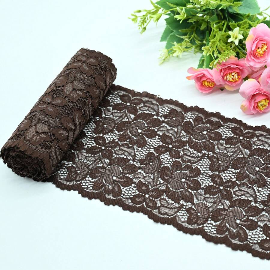 VEN003 "Elegant Lace: Delicacy That Transforms Your Creation" - Coffee - View 1