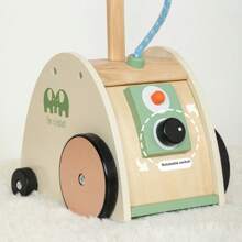 Kid Wooden Ironing Machine Toys Pretend Toy Set Wooden Play House For Birthday Gifts