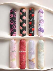 1 chai xịt nước hoa cầm tay 5ml, Quà tặng, Chai đựng nước hoa, Có thể tái sử dụng, Nhiều mẫu mã để lựa chọn, Có họa tiết hoa - Bình xịt du lịch mini có thể nạp lại, Máy bơm mỹ phẩm, Máy xịt nước hoa, Bình xịt tái sử dụng sạc trực tiếp từ đáy, Hiệu ứng phun sương mịn mạnh, Có nhiều họa tiết đẹp mắt - Xem 4