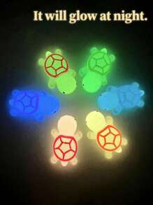 Sea Turtle Holographic Glow-In-The-Dark Painted Protective Case With Chinese Style Pendant, Wavy Pattern,Chain, Suitable For IPhone16/IPhone15/XR/IPhone16 PROMAX/7P8P/P12 PROMAX/P13 PROMAX/P14 PROMAX/P13/P14/P11/P12/P14 Female Soft Anti-Fall XS/S/XS MAX/78GES2iPhone15 Promax Apple 13 Phone Case 14 Apple 11 Soft Shell P12 Anti-Fall XS Phone Case Protective Cover - Multicolor - View 6