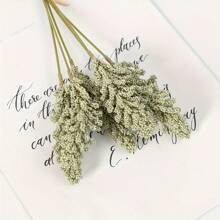 6pcs/Set Artificial Lavender Floral Bouquet, Wedding Bridal, Valentine's Day, Birthday Party, Autumn Decor, Fake Flowers, Vase Filler, Home Decor, New Year, Outdoor Garden, Wedding Wreath, Living Room DIY Supplies Gifts Graduation