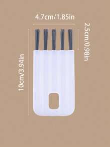 1pc/5pcs/10pcs Multi-Functional Bendable Handle Cup Cleaning Brush, Household Groove Crevice Brush, Grout Cleaning Brush, No Dead Angle Cup Brush - Multicolor - View 6