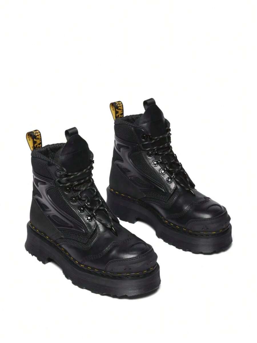 AREA - Unisex Exoshield XX01 Steel Toe Leather Boots - 黑色 - 查看 1