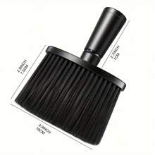 1 pièce Brosse de barbier pour la nuque, brosse de coupe de cheveux douce pour nettoyer et épousseter les cheveux autour de la nuque et des oreilles (Halloween, costume de fête, déguisement, retour à l'école, accessoires de voyage, accessoires de cheveux pour femmes)
