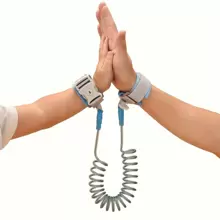 1 件儿童防丢失腕带，带牵引绳，儿童防丢失背带，背包散步牵引绳，婴儿腕带，返校