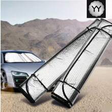 Car Sunshade - Silver - View 1