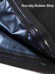 Men Slimming Body Shaper Waist Trainer Sauna Sweat Tank Top Gym Weight Loss Vest - Black - View 9