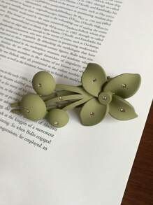 1 件新款樱桃夹发夹，水钻发夹配件，适合日常使用、节日、女性礼物 - 彩色 - 查看 9