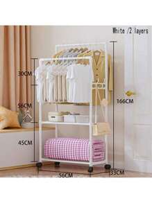 1pc Versatile Multifunctional All-In-One Shoe & Hat Rack, Stylish Home Bedroom Storage Organizer, Efficient Clothes Drying Rack For Space-Saving Solutions, Perfect For Seasonal Wardrobe Changes, Ideal For Organizing Footwear And Accessories, Enhances Home Decor With Modern Design, Great For Small Spaces, Perfect Gift For Housewarming Or Holidays, Elevate Your Home Organization Game Today!