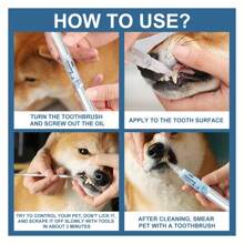 Pet Tooth Beauty Pen Dog Cat Cat Dog Pet Tooth Cleaning Pen Tartar Stone Cleaning Tool