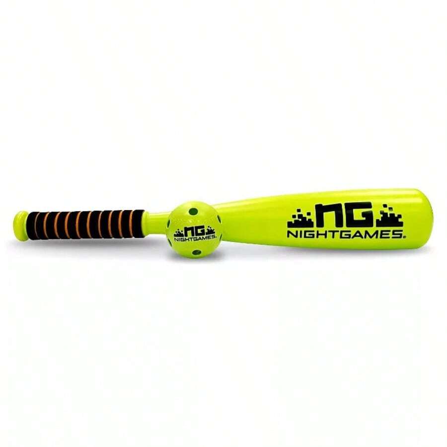 Night Games LED Light Up' Bat And Ball Set - 1 - View 1