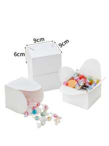 10pcs/20pcs/30pcs Paper Cupcake Boxes, Single Cupcake Containers, Portable Cupcake Stands, Suitable For Bakeries, Weddings, Parties, Gifts