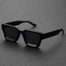 Gafas de moda para hombres, nuevas gafas de moda de marco grueso, gafas de comercio exterior en caja, gafas de moda de marco grande personalizadas