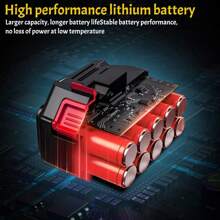 Jet Dry Mini Blower 35000RPM Air Blower Super Fan Turbo Battery Powered Portable, For Car Drying, Cleaning - US A Type Plug(110-127V) - View 7