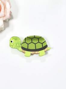 1 件可爱乌龟设计休闲 EVA 爪夹，适合春夏秋季