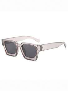 Gafas de moda para hombres, nuevas gafas de moda de marco grueso, gafas de comercio exterior en caja, gafas de moda de marco grande personalizadas