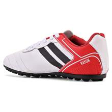 100% Genuine Leather Soccer Cleats - Sturdy Stitched Rubber Sole - 白色 - 查看 4