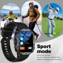 Smart Watch, Wireless Calling/Dialing, SMS Reminder, Step Counting, Custom Dial, Weather Forecast, Sports Watch, Lighting Mode, Unisex, Suitable For Android And IOS Phone - Multicolor - View 6