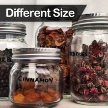 60 件/160 件/250 件/300 件可移除防水标签贴纸，专为冷冻食品设计 - 非常适合整理地址、办公室和家庭使用、储物盒、搬家、文件夹 - 彩色 - 查看 6