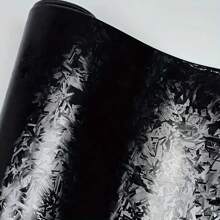 1pc Forged Black Carbon Fiber Vinyl Wrap Film For Cars & Motorcycles - Durable PVC Adhesive Film, Automotive Forged Carbon Fiber Car Wrap Suitable For Exterior & Interior Decoration, Hood Protection, Glass Wrapping - one-size - View 7