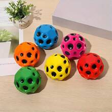 1 pieza Mini pelota de ejercicio con muñequera, pelota de ejercicio elástica de agarre cómodo, de poliéster termoplástico duradero, con patrón de espacio y luna, adecuada para actividades recreativas al aire libre y entrenamiento - sin alimentación, sin electricidad requerida