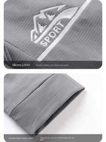 1 双男士户外骑行手套，轻便，透气，快干，防晒，防滑，春夏季 - 彩色 - 查看 8