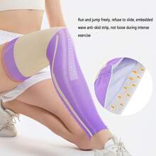 1PC Knee Pads, Men's And Women's Non Slip Compression Knee Pads, Lightweight Knee Pads, Used For Compression And Fitness, Running, Outdoor Sports, Knee Pads, Dance Knee Pads, Daily Use Knee Pads - Multicolor - View 4