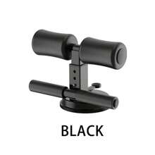 1pc Sit-Up Aid, Portable, With Adjustable Support, Adjustable Height, With Elastic Cord, Auxiliary Strength, Suitable For Home Gym - Black - View 7