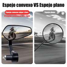 MOLOLAN 2 Piezas De Espejo Moto Retrovisor Lateral Deportivo Universal Estilo Diamante Motocicleta Cuatrimoto Rotacion de 360 Grados,Los espejos retrovisores de motocicleta se adaptan a la mayoría de las motocicletas. Espejo retrovisor especial para motocicleta, a prueba de golpes y anticaídas.Espejo retrovisor universal para motocicleta , espejo retrovisor deportivo para motocicleta, espejo retrovisor para motocicleta de carreras callejeras a prueba de golpes,Los espejos retrovisores de motocicleta se adaptan a la mayoría de las motocicletas. Espejo retrovisor especial para motocicleta, a prueba de golpes y anticaídas. - Negro - Ver 11