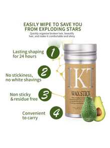 ikt IKT IKT Hair Wax Stick- Suitable For Hair Wigs And Natural Hair,Slick Back, Tame Flyaways, Edge Control, Frizz-Free Finishing, Long-Lasting Hold, Easy To Apply, Non-Greasy