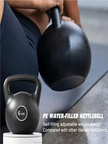 1pc Unisex Fitness Water Bottle Dumbbell