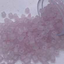 Set de 120 piezas de cuentas de vidrio en forma de cubo cuadrado, forma de bloque helado apta para hacer anillos, pulseras, regalos para amigos, y complementos diarios de joyería